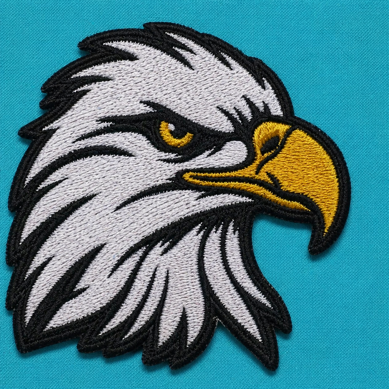 Eagle Head Embroidered Patch