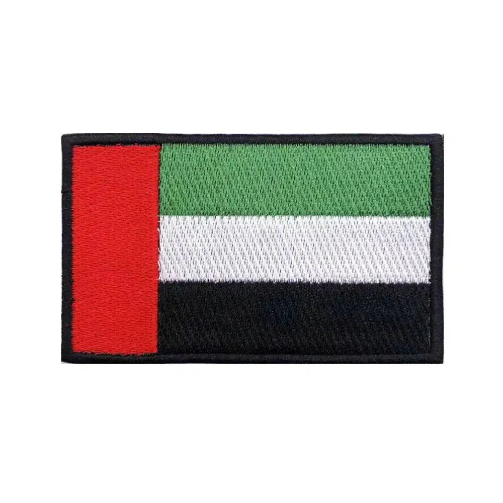 UAE Flag Embroidered Patch (8x5cm)