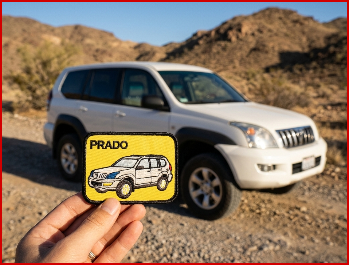 Prado Classic SUV Embroidered Patch