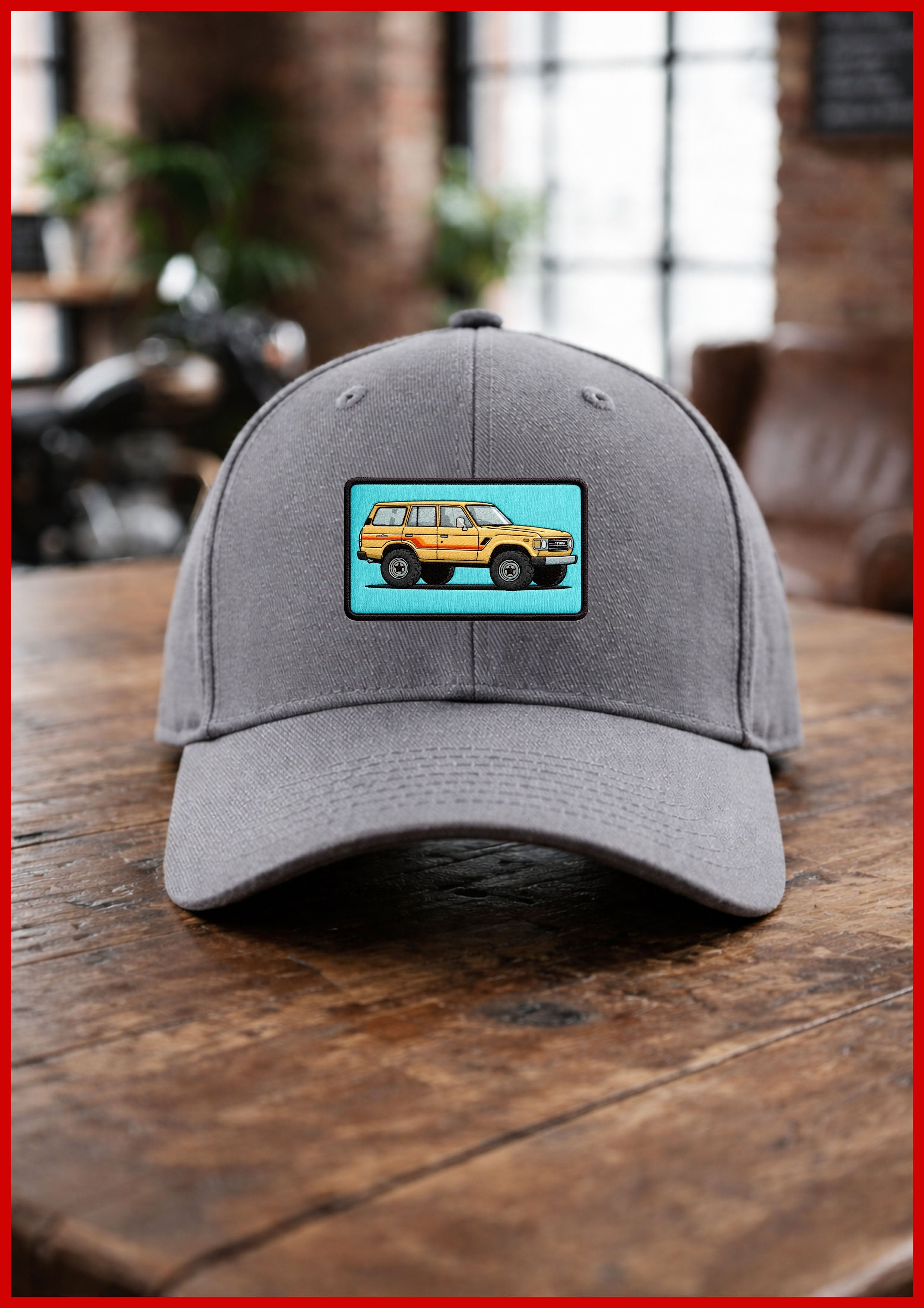 Land Cruiser 60 Series Classic 4x4 Embroidery Patch